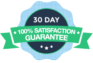100% Satisfaction Guarantee Logo
