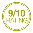 9 out of 10 new orleans auto accident attorney rating graphic