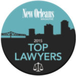 badge (award) for Top Lawyers by New Orleans Magazine